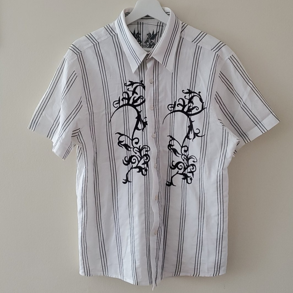 Extreme Shirt Short Sleeve XL Size Men White